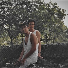 Hanging out in Hang Zhou, 1992