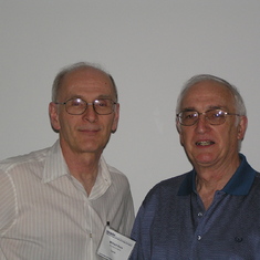 Professor Larry Canter and Professor Bill Ross