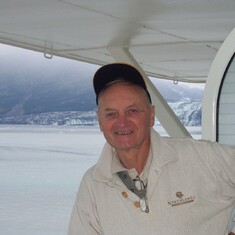 Larry on Alaska Cruise