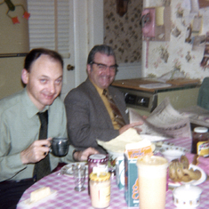 The Kitchen in Arlington VA, circa 1975 brother-in-law Harry Baedak