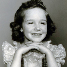 Daughter Janet, age 6