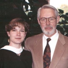 Larry, and Janet and her family, drove out to Colorado Springs for Jennifer's college graduation in 1993