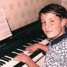 Micho started playing piano at age 10, still loves to play as an adult