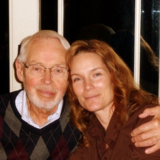 Larry with granddaughter Jennifer, 2012