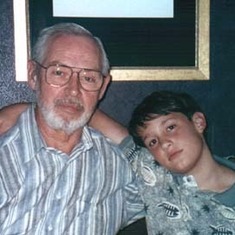 Grandpa and Micho, age 6