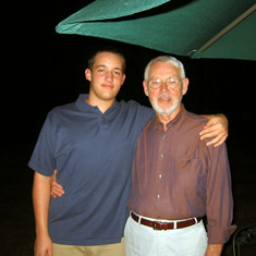Grandson Micho and Larry 2002