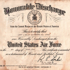 AirForce Honorable Discharge