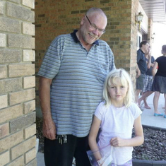 Larry and niece Sami