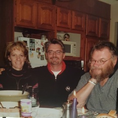 Christmas with Larry in Swift Current 2003
