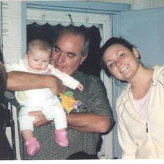 From left to right:
Shauna Patton, Brookey Patton (in daddy's arms), daddy, me, and moma  :)