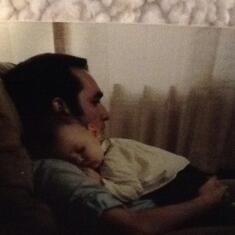 1984  daddy and me :)