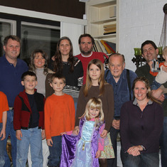 christmas group shot with greg and wes families
