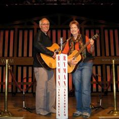 That time we played at the Ryman Auditorium in Nashville, December 2011