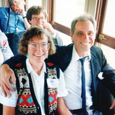 On the first steam train to return to the Grand Canyon, September 17, 1989