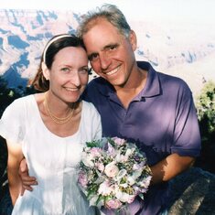 Ten Year Anniversary at Shoshone Point, Grand Canyon, 6/21/96