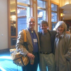 Larry, Neil, Carolyn Merrell, Denver Society for American Archaeology 2002 meetingss. 