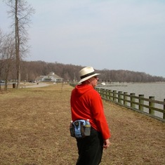 Hiking along the Potomac River