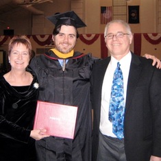 A proud day when Jesse graduated from college!