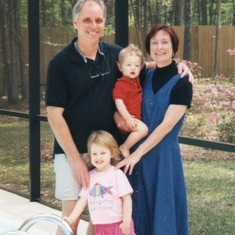 Visiting the Tallahassee niece and nephew, c. 1997. Would move here in 2009