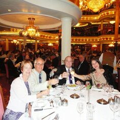 Dinner on a Caribbean Cruise with Steve & Inna
