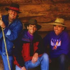 Three Kaibab Amigos in Grand Canyon