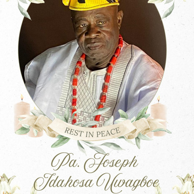 Late Pa. Joseph Idahosa Uwagboe
