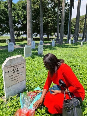 Late Major Samuel Sena Adjei (Rtd.)