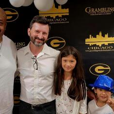 With Bryant Gambrell at the Grambling Alumni gathering in August 2022
