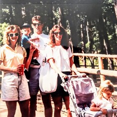 1989 Boise Zoo with Martha and Jim. 