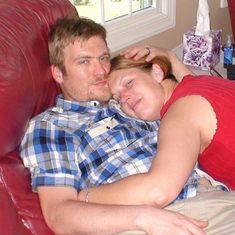 Trey and Laura in June, 2013