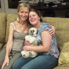 Aunt Janice and Laura--June, 2014