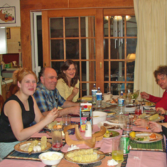 Dinner at Freedmans' (May, 2003)