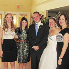 Cousin Chelsey, Cousin Nicole, Woody, Laura and cousin Emily -- 10/21/2011