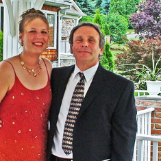 Laura and Larry at Katie & Eric's wedding (June 2008)