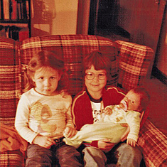 Jody and Cary Chilson holding Laura
