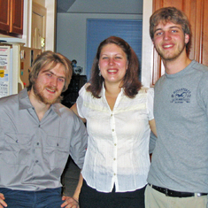 Trey, Laura and Woody