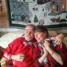 Barbara and Mark Christmas 2014