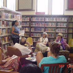 Lauren frequently attended poet readings at Alvar Branch Library in New Orleans