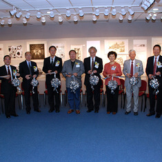 At HKIEd Exhibition Opening Ceremony Nov 2010