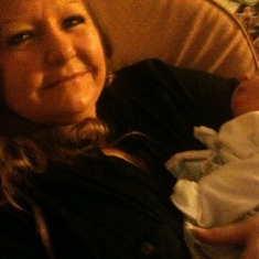 Aunt Laurie and Baby Gavin 05/29/12
