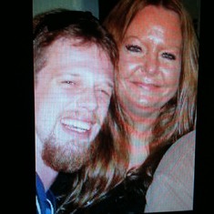 Laurie and Jeremy - great picture of her and Jeremy (her oldest son)
