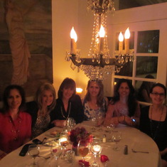 Celebrating Laurie's birthday at her favorite restaurant, Sur (April 2013)