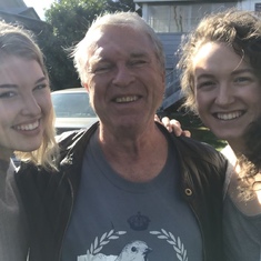 Sarah, Dad, and Allie - March 12 2018