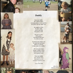 Poem for Dad by Allie @ age 13
