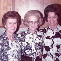 Billie, Marie, and mom Dec 1975