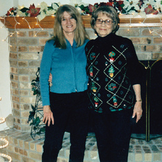 Becki and mom Christmas 2003 HSV