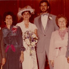 May 1984 Ollie, Mom, Bonnie, Otho, Helen, Harold