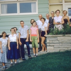 Family portrait at Merritt Circle