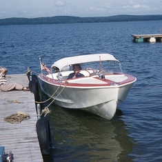 One of the boats, going fishing