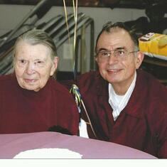Gale and Grandma Lorena Brooks 94th Birthday